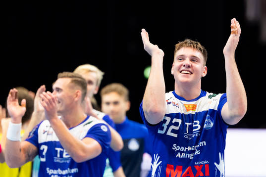 Alingsås Daniel Blomgren jublar