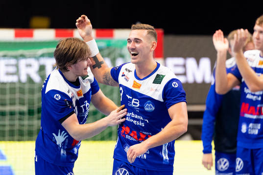 Alingsås Mathias Pedersen jublar