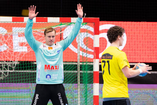 Alingsås målvakt Rickard Frisk