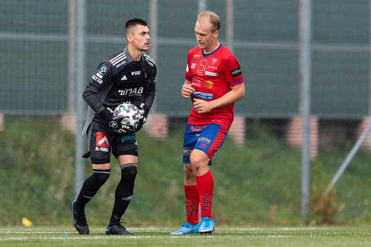 Vänersborgs målvakt Sebastian Ekholm