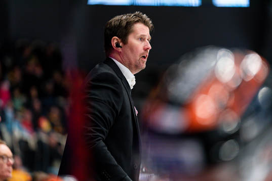 Örebros assisterande tränare Stefan Klockare