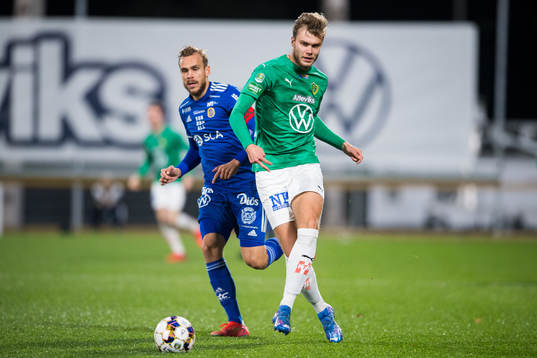 Sundsvalls Pontus Engblom och Jönköpings Marcus Degerlund