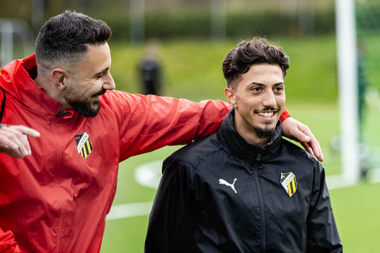 Häckens Fysioterapeut Patrik Ghazarian  och Samir Maarouf