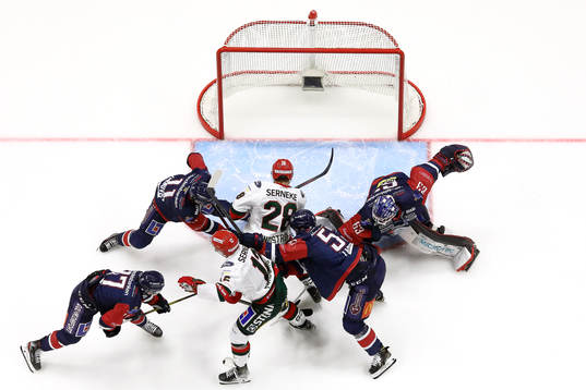 Spel framför Linköpings mål