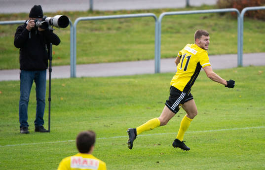 IFK Hässleholms Ivan Danielsson Andanovski har gjort 2-0