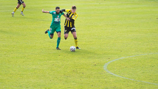 IFK Hässleholms Max Nilsson, född 2005,  i matchen i div