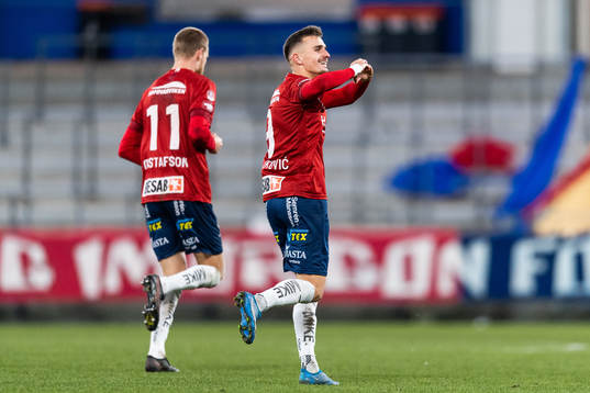 Örgrytes Ajdin Zeljkovic jublar