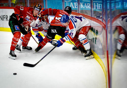 Örebros Christopher Mastomäki och Oskarshamns Johan