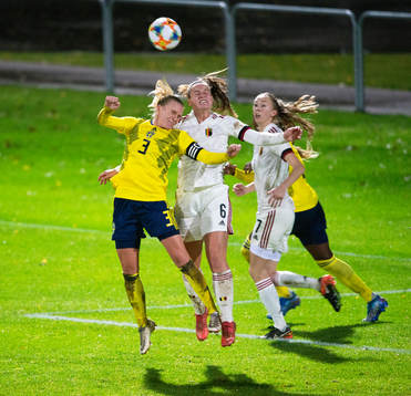 Sveriges Josefine Rybrink, Kristianstads DFF, i nickduell