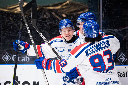 Oskarshamns Johan Johnsson, John Dahlström och Cameron