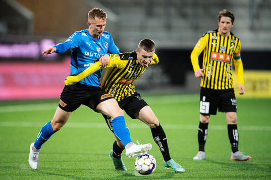 Halmstads Andreas Bengtsson och Häckens Patrik Wålemark