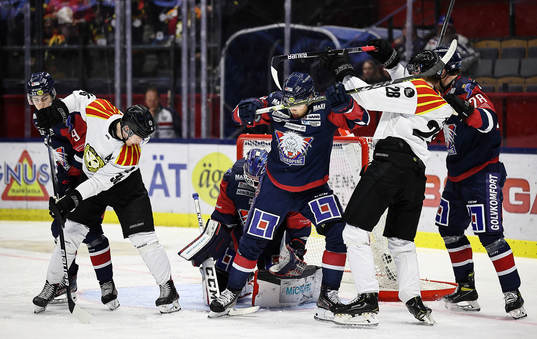 Spel framför Linköpings mål