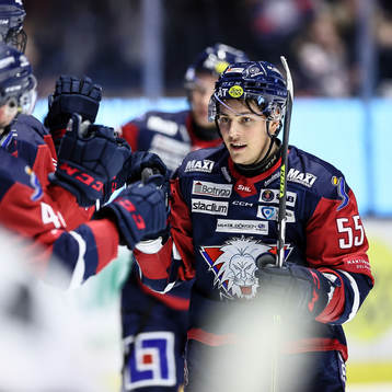 Linköpings Max Lindroth jublar