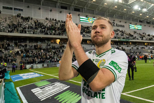 Hammarbys Darijan Bojanic jublar