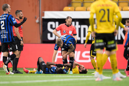 Sirius Joseph Colley och Elfsborgs Frederik Holst blir