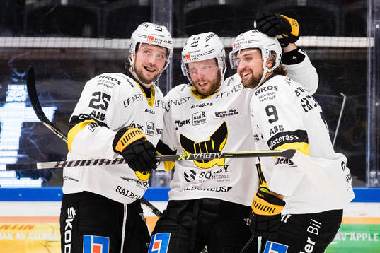 Västerås Marcus Bergman jublar