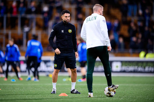 Hammarbys assisterande tränare Imad Khalili