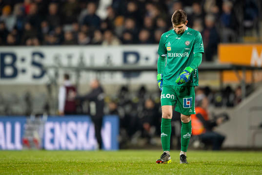 Örebros målvakt Bobby Allain