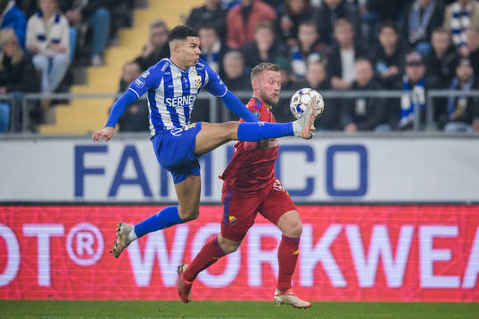 IFK Göteborgs Alexander Jallow och Djurgårdens Nicklas