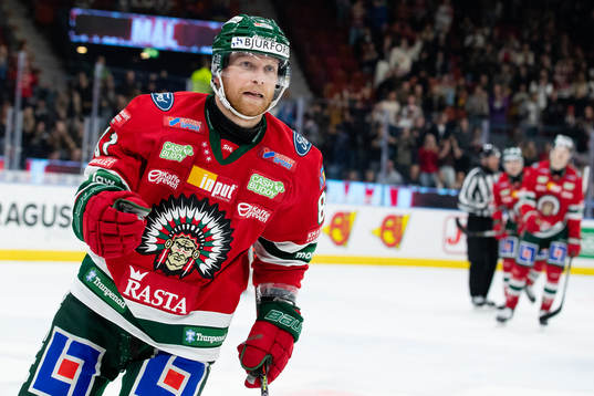 Frölundas Ryan Lasch jublar