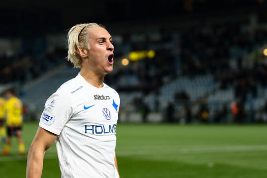 IFK Norrköpings Jonathan Levi jublar