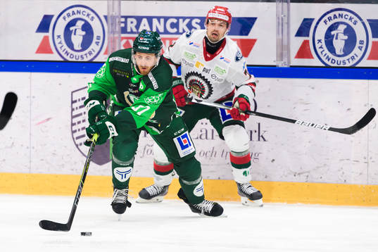 Färjestads Pontus Widerström och Frölundas Patrik