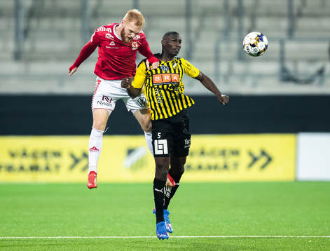 Kalmars Nils Fröling och Häckens Godswill Ekpolo