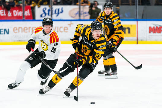 Brynäs Oskar Kvist och Skellefteås Albin Sundsvik