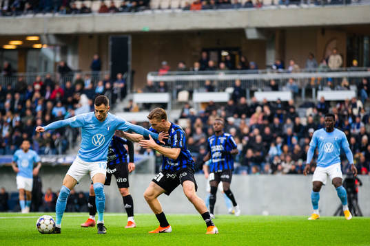 Malmös Veljko Birmancevic och Sirius Jacob Ortmark