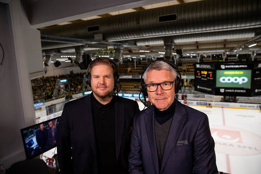 Cmores Lars Lindberg och Harald Lückner