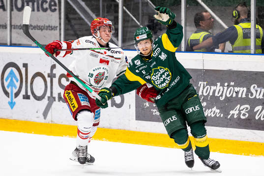 Modos Filip Hansa och Björklövens Axel Ottosson