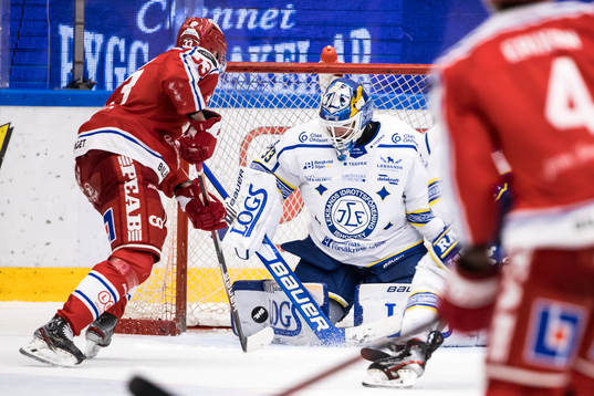 Leksands målvakt Axel Brage