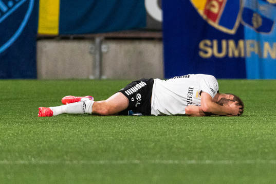 Örebros Johan Mårtensson har ont