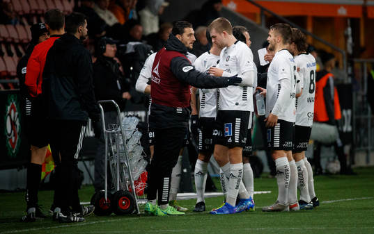 Örebros Agon Mehmeti och Niclas Bergmark