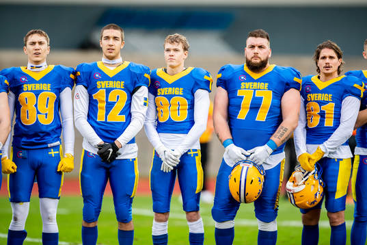 Sveriges Bartoscz Wozniak, Victor Garcia Blombäck, Johannes Lindeus, Robin Svallin, Mattias Gauthier