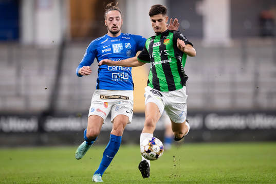 Norrbys Dijan Vukojevic och GAIS Emin Grozdanic