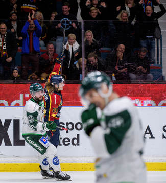 Djurgårdens Marcus Sörensen jublar