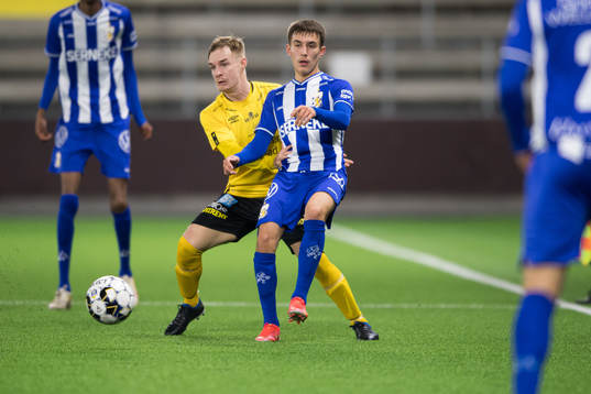 IFK Göteborgs Anton Kurochkin och Elfsborgs Mattias