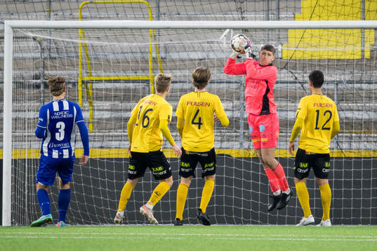 Elfsborgs målvakt Ludvig Målberg