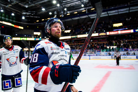 Linköpings Alexander Johansson jublar