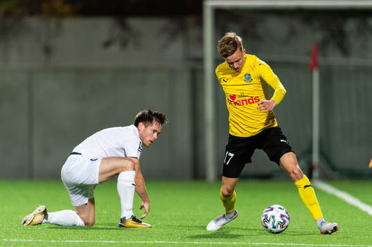 Lunds Casper Burehed och IFK Malmös André Strandberg