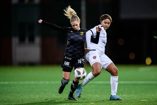 Umeås Stina Gunnebrink mot Rosengårds Jo-Anne Agbor Tataw Cronquist 