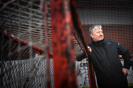 Förre ishockeymålvakten Peter "Pekka" Lindmark