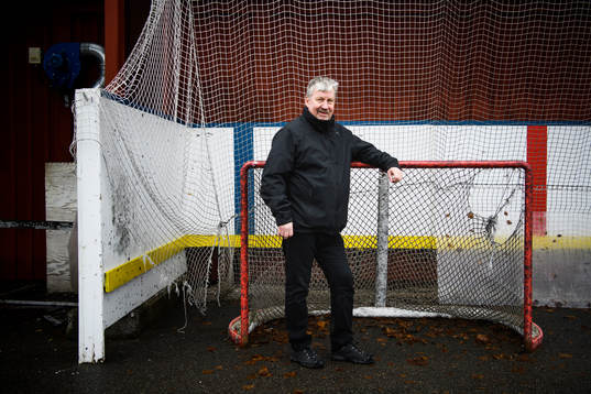 Förre ishockeymålvakten Peter "Pekka" Lindmark