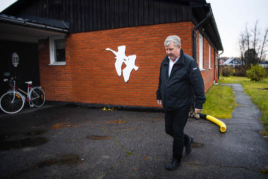 Förre ishockeymålvakten Peter "Pekka" Lindmark