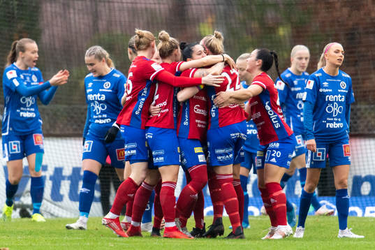 Vittsjös Vittsjös Kajsa Lind jublar efter 1-0