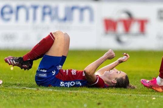 Vittsjös Clara Markstedt jublar