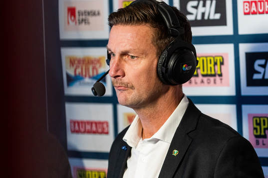 Färjestads tränare Johan Pennerborn