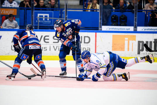 Växjös Joel Persson och Leksands Max Veronneau