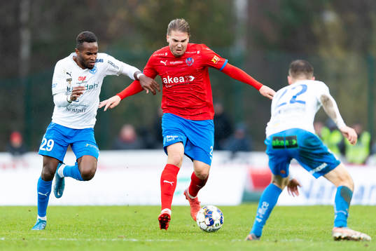 Värnamos Christian Moses och  Helsingborgs Charlie Weberg